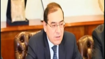 فيديو .. وزير البترول يستقبل مساعد وزير الخارجية الأمريكى