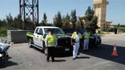 مراقبة مرورية على الطرق المؤدية للدائري الإقليمي