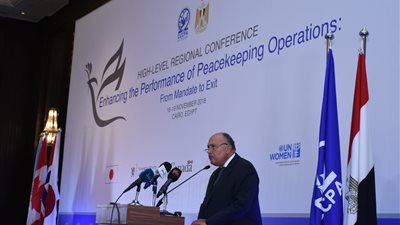 وزير الخارجية: مصر من الدول الرائدة في مجال حفظ وبناء السلام