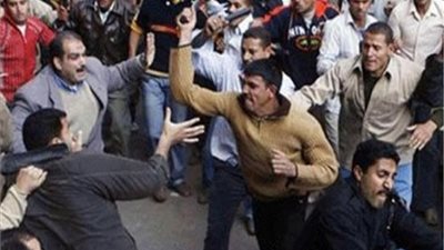 المتهمين في  مشاجرة عين الصيرة أمام نيابة جنوب القاهرة