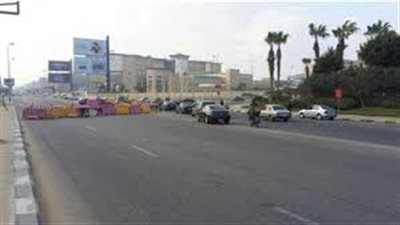 غدا..  بدء تركيب حواجز خرسانية بدائري المريوطية