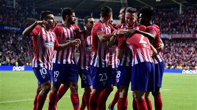 خماسي اتلتيكو مدريد جاهز للقاء برشلونة