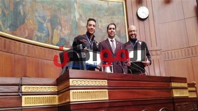 صور.. مجلس النواب يكرم بطل الريشة الطائرة في أولمبياد الشباب