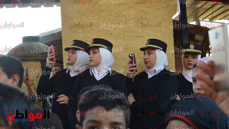 الشرطة النسائية تشارك