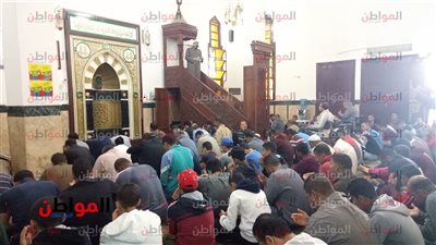 صور.. أهالي مدينة نصر يؤدون صلاة الجمعة بمسجد الوفاء والأمل