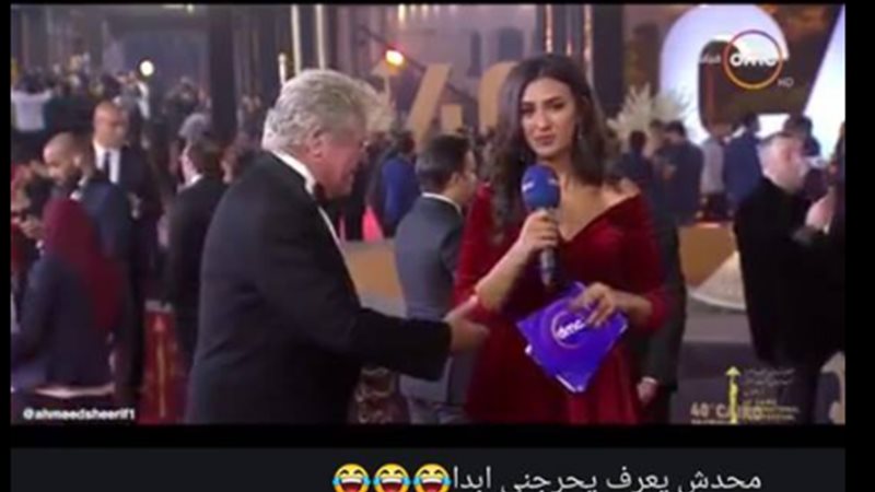 حسين فهمي يتعرض لموقف