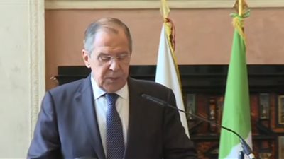بث مباشر .. مؤتمر صحفي لوزير الخارجية الروسي ونظيره الإيطالي