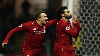 راموس سر إشارة محمد صلاح المثيرة في مباراة ليفربول وواتفورد