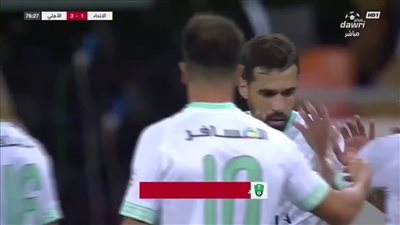 فيديو.. عبد الله السعيد يسجل في ثلاثية الأهلي على الاتحاد بديربي جدة