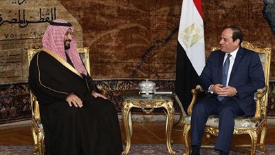 انطلاق المباحثات المصرية السعودية بين السيسي وبن سلمان