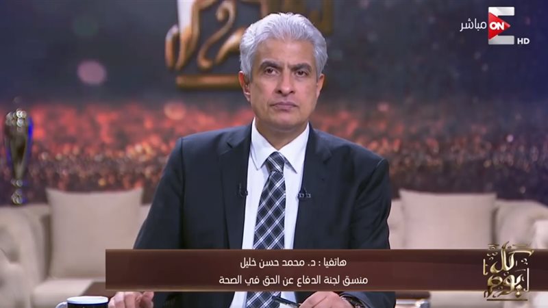  الإعلامى وائل الإبراشي