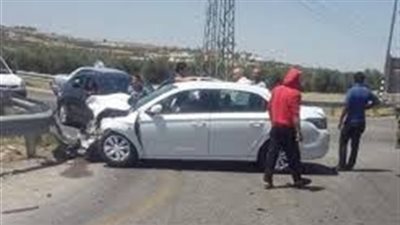 مصرع سائق وإصابة آخر في حادث تصادم بطريق 