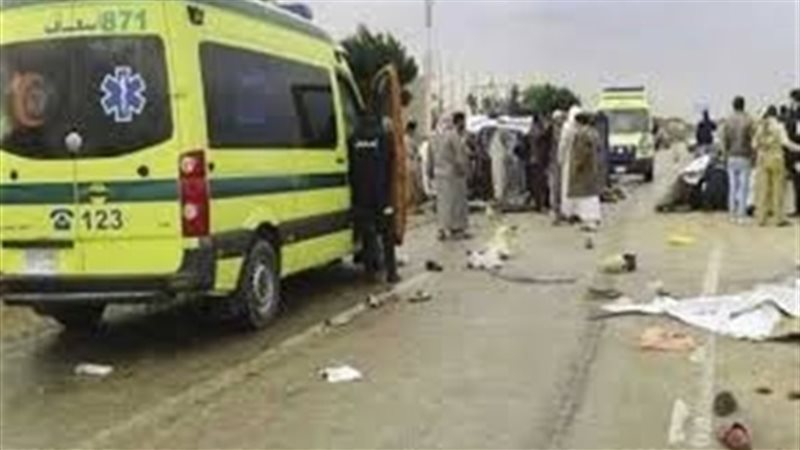 حادث تصادم ببني سويف