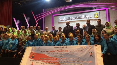نائب محافظ الإسكندرية يشهد تكريم أبطال الجامعات المصرية من ذوى القدرات