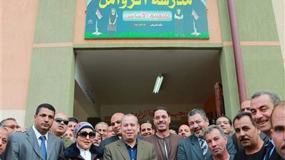 محافظ كفرالشيخ يفتتح مدرسة الزوامل للتعليم الأساسي بفوه بتكلفة 4.4 مليون جنيه