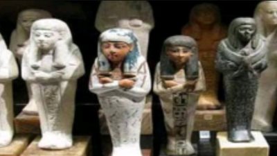 ضبط 3 تماثيل يشتبه فى أثريتها بالبحيرة 