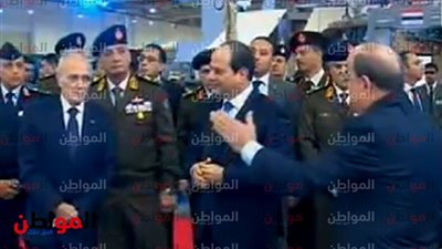 شاهد جولة تفقدية للرئيس السيسي في معرض إيديكس 2018 