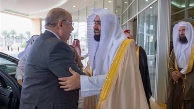 صور| زيارة رئيس مجلس الدولة المصري للمملكة العربية السعودية