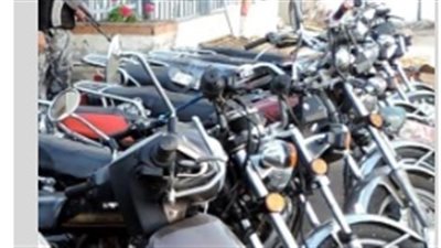 سقوط عصابة  الدراجات النارية  في بورسعيد