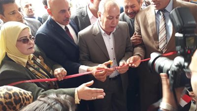 محافظ كفر الشيخ يفتتح المبني 