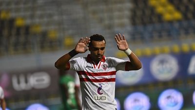 يوسف أوباما يسجل الهدف الثاني للزمالك في المصري البورسعيدي