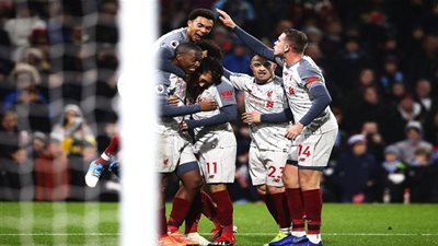 رقم مميز لمحمد صلاح في مباراة ليفربول وبيرنلي