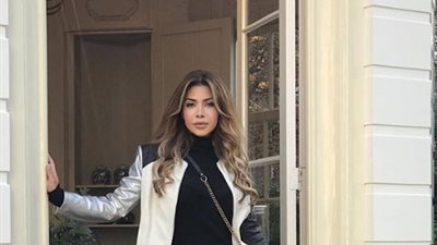 طلعي الجاكت الجلد .. نوال الزغبي في إطلالة شتوية مثيرة 