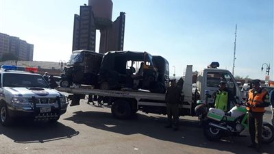 محافظ أسيوط: تكثيف الحملات اليومية لضبط التكاتك المخالفة