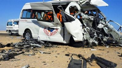  مصرع روسيين وإصابة ثالث فى حادث سير فى الغردقة 
