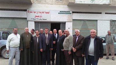 وكيل وزارة الزراعة في البحيرة يتفقد إدارة التعاون الزراعي في أبو حمص 