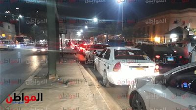 صور.. زحام مروري في شارع جامعة القاهرة وكوبري ثروت