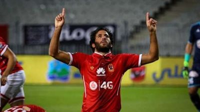 مروان محسن يتوهج بالهدف الثاني للأهلي أمام طلائع الجيش