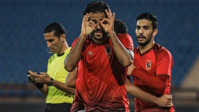 جماهير الأهلي على السويشال ميديا تحتفل بثنائية مروان محسن 