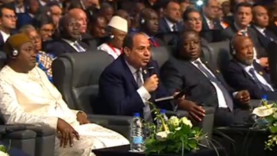السيسي في فعاليات إفريقيا 2018: تحدي القارة السمراء هو الوقت