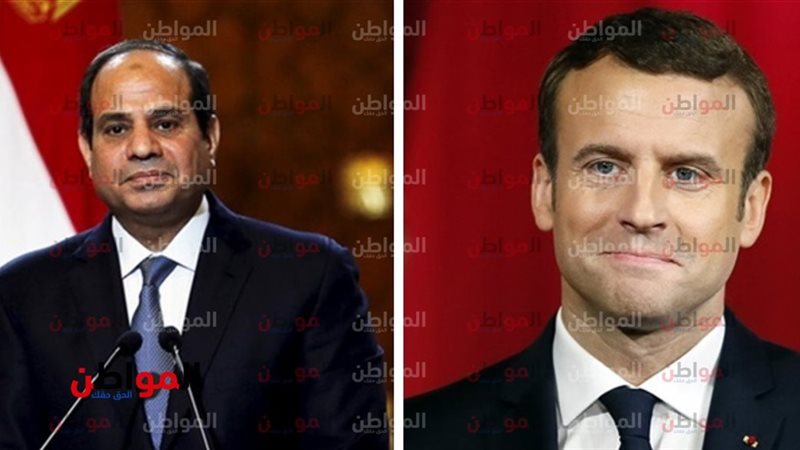 السيسي وماكرون 