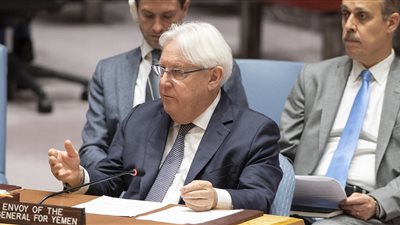 المبعوث الأممي إلى اليمن يعلن عن مبادرة لوقف إطلاق النار
