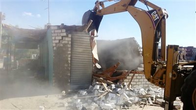إزالة 3375 حالة تعدي علي الأراضي الزراعية في سوهاج