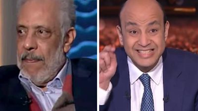 خناقة بين عمرو أديب ونبيل الحلفاوى .. والسبب !