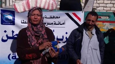 مستقبل وطن ينظم قافلة غذائية بأسعار مخفضة لقرية بني علي بسمسطا
