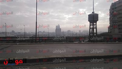 صور.. شبورة وسحب منخفضة تسيطر على منطقة شبرا صباح الأربعاء 
