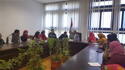 صور.. عبيد صالح يلتقي رؤساء اتحاد الطلاب لمناقشة مقترحات تطوير جامعة دمنهور