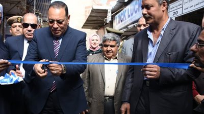 محافظ الشرقية يفتتح أعمال تطوير نفق المشاة بميدان عرابي