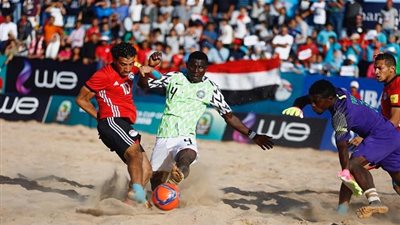  نيجيريا يُحرم مصر من التأهل لكأس العالم للكرة الشاطئية