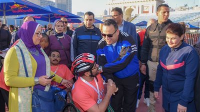 محافظ الإسكندرية يطلق ماراثون رياضي بمشاركة 2700 مشارك