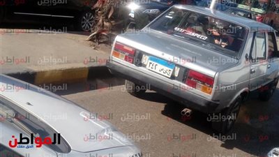 صور.. زحام مرورى أمام حديقة حيوان الجيزة الجمعة 14 ديسمبر 2018 
