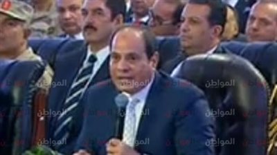 الرئيس عبدالفتاح السيسى: ما نفعله فى مصر غير مسبوق.. وربنا كارمنا 