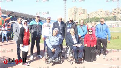 صور.. رئيس القومي للإعاقة يشارك بمارثون أصحاب الهمم لحزب مستقبل وطن