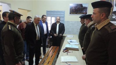صور| مدير أمن البحيرة في مركزى شرطة دمنهور والدلنجات
