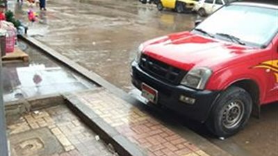 صور.. أمطار غزيرة تجتاح الإسكندرية صباح اليوم