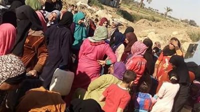 صيحات الأهالي وتجاهل المسؤولين ..غياب مياه الشرب عن طامية يثير الغضب